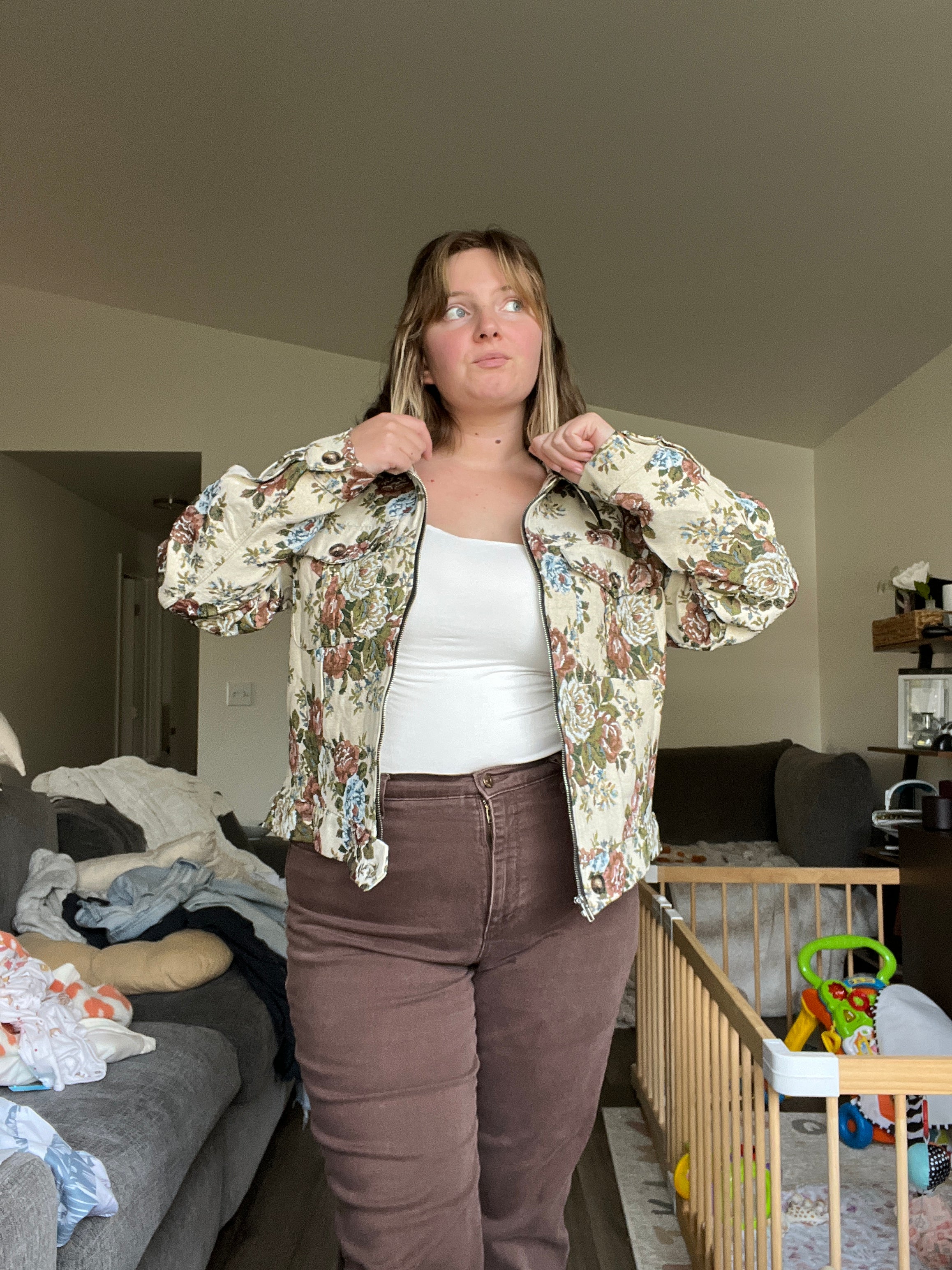Vintage Floral Jacket