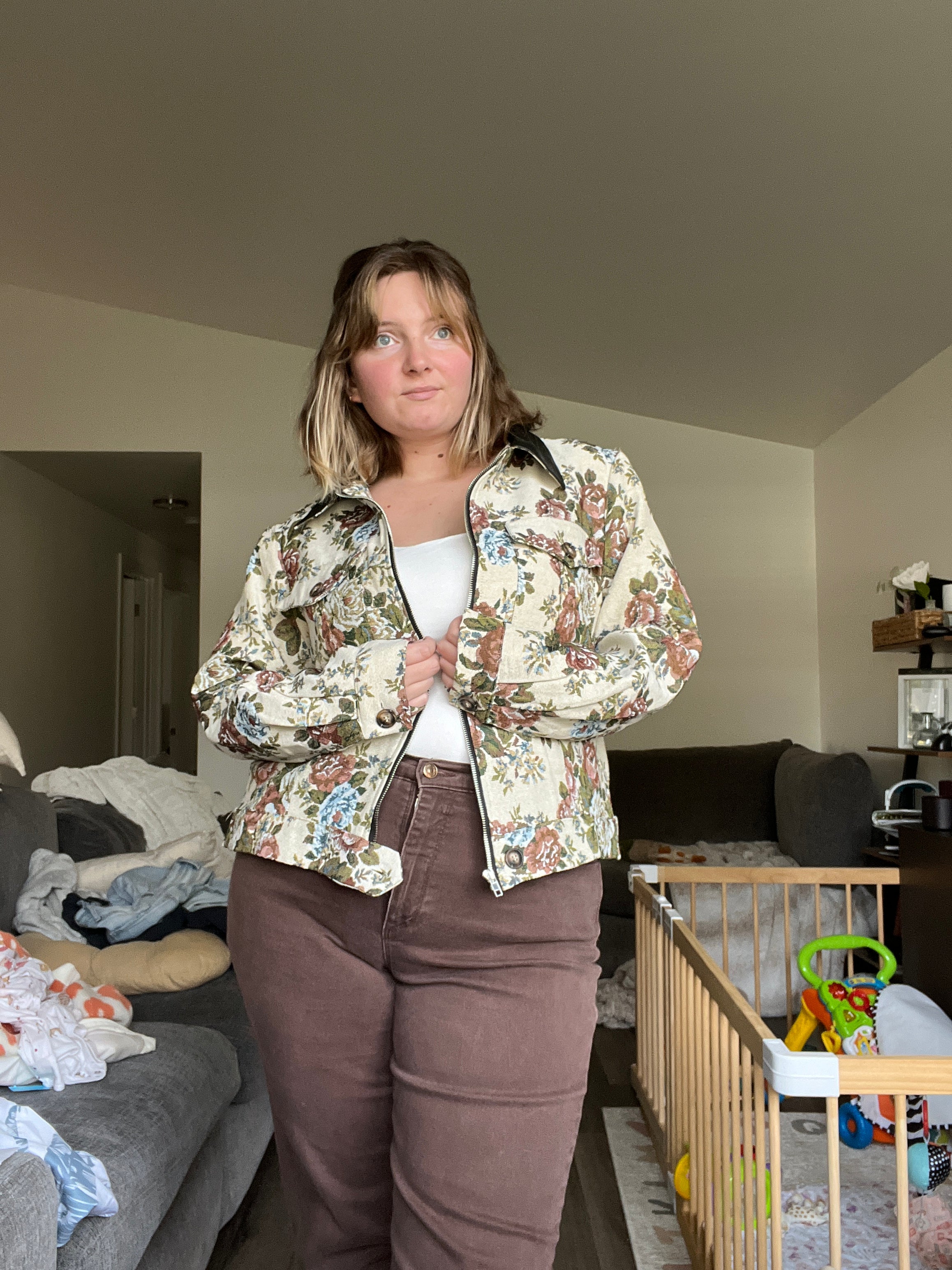 Vintage Floral Jacket