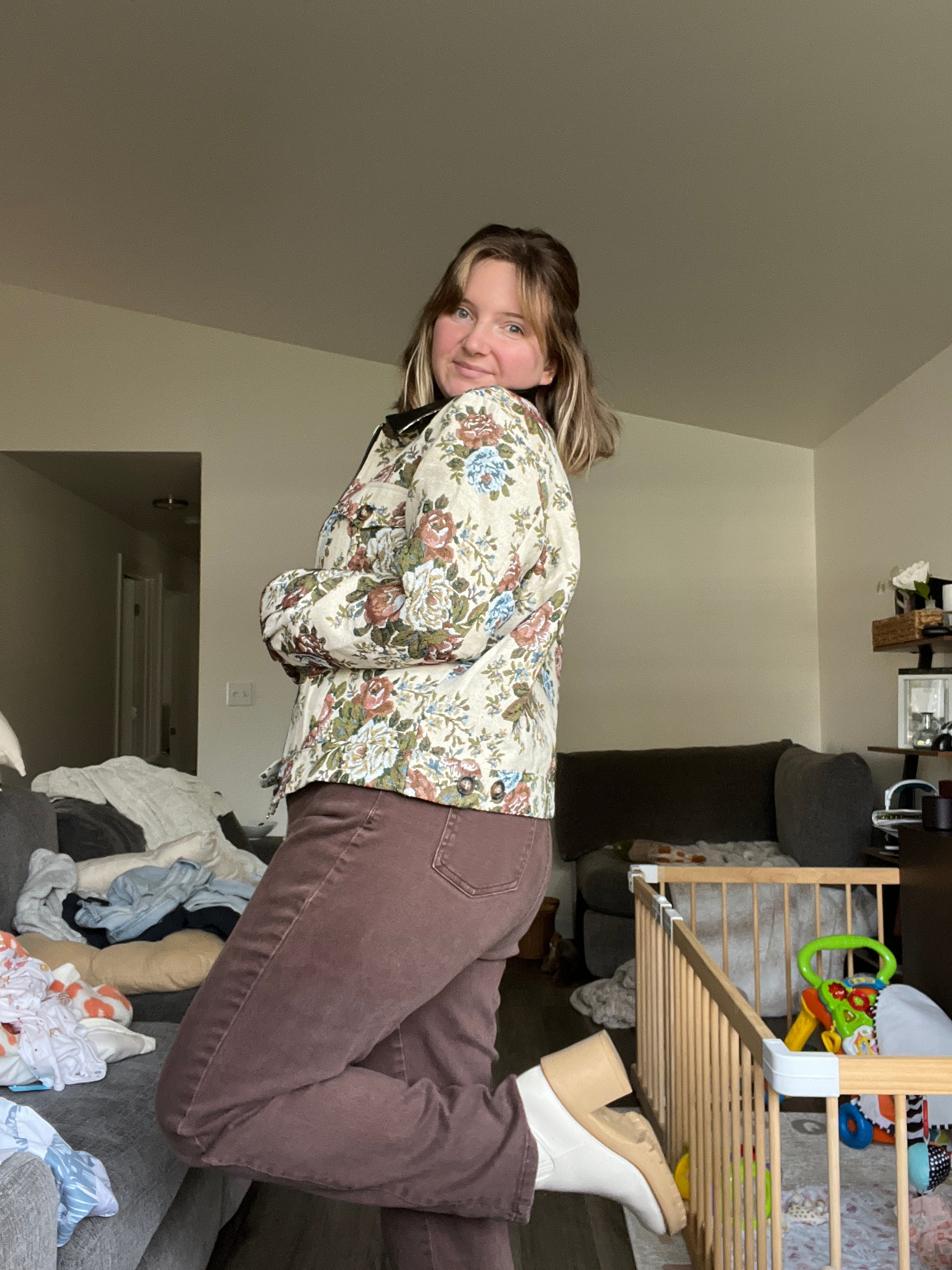 Vintage Floral Jacket